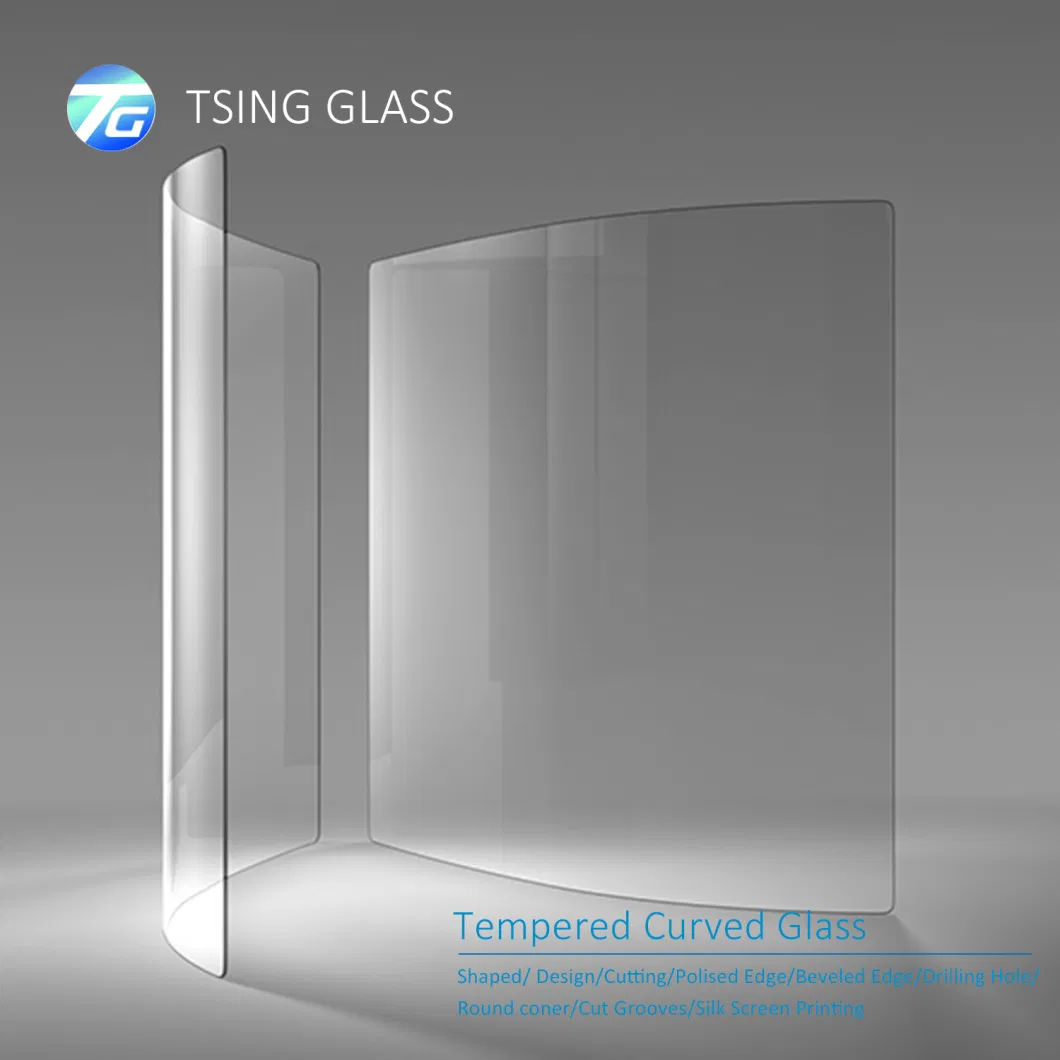 Bent/Curved/Shaped Design Tempered Glass/Laminated Glass/ LED Mirror / Building Glass/Furniture Glass